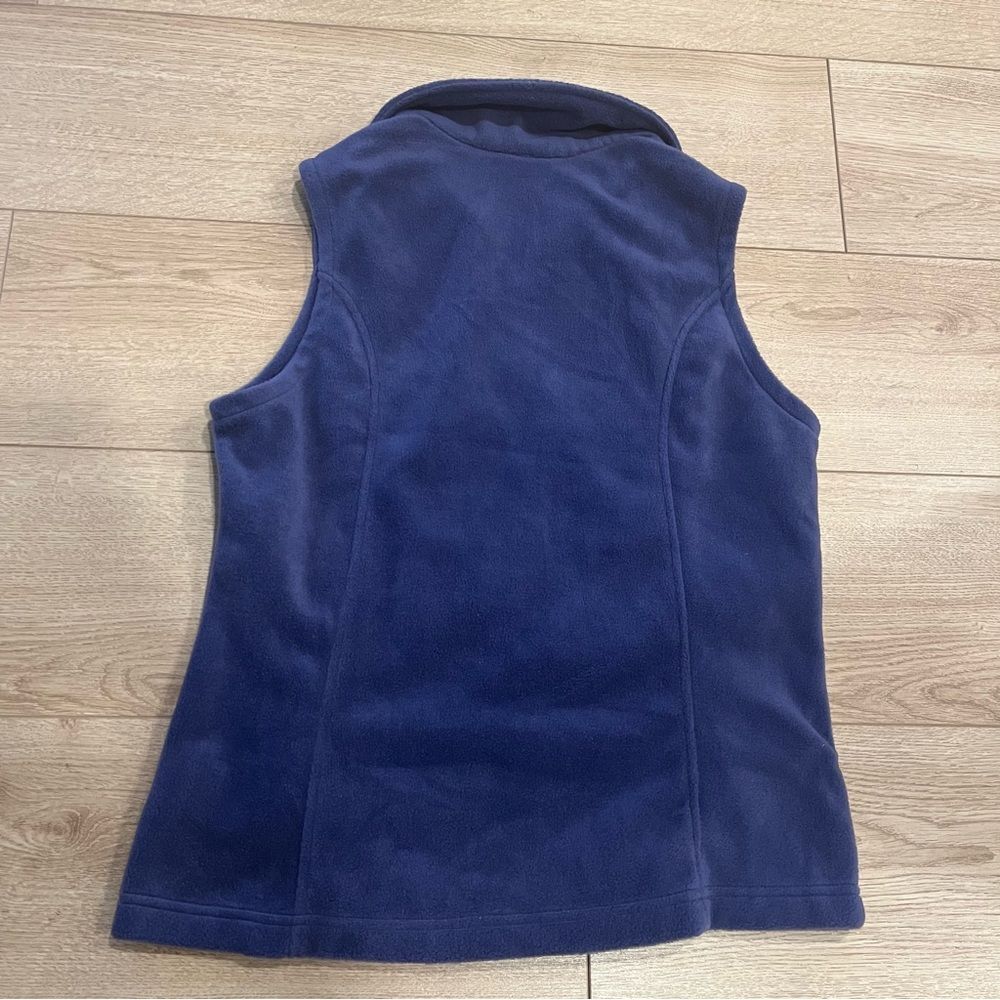 NWT Columbia Women’s Benton Springs Vest Fleece Purple Full Zip Size M - Picture 5 of 5